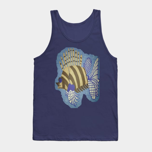 Exotic Tropical Fish Tank Top by DanielleGensler